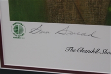 Sam Snead Signed The Chandell Shot Framed Poster LTD #580/600 JSA ALOA