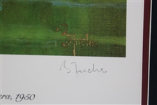 Sam Snead Signed The Chandell Shot Framed Poster LTD #580/600 JSA ALOA