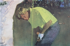 Jack Nicklaus Signed The Sixth Green Jacket Framed Poster LTD #580/600 JSA ALOA