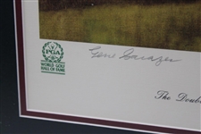 Gene Sarazen Signed The Double Eagle Framed Poster LTD #580/600 JSA ALOA