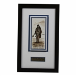 Willie Gunn Caddie Willie Hand Painted Tile By Artist Margaret Downs