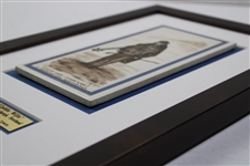 Willie Gunn 'Caddie Willie' Hand Painted Tile By Artist Margaret Downs