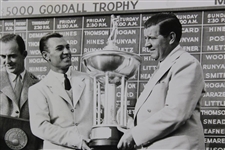 Ben Hogan Receiving Trophy Poster