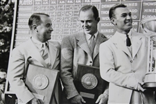 Ben Hogan Receiving Trophy Poster