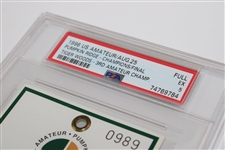1996 US Amateur Sunday Ticket PSA Graded 5 #74769784