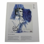 Phil Mickelson Signed Golf Digest Page PSA #AM26796