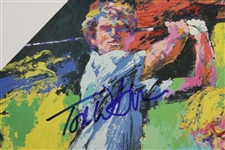 Hal Sutton & Tom Watson Signed Golf Digest Page PSA #AM26786