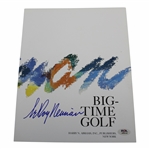 LeRoy Neiman Signed Big Time Golf Page PSA #AM26785