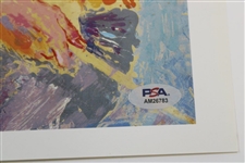 Arnold Palmer Signed Magazine Page Art PSA #AM26783
