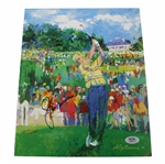 Jack Nicklaus Signed Magazine Page Art PSA #AM26781