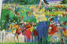 Jack Nicklaus Signed Magazine Page Art PSA #AM26781
