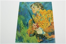 Sam Snead Signed Magazine Page Art PSA #AM26779