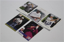 O'Meara, Archer, Stadler, Mize & Wall Signed Golf Cards JSA ALOA