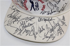 Payne Stewart, Phil Mickelson & others Signed Greater Milwaukee Open Hat JSA ALOA