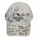 Team USA & Team Europe Signed 2009 Palmer Cup Hat JSA ALOA