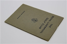1925 'The Royal Liverpool Golf Club' by Bernard Darwin