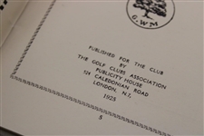 1925 'The Royal Liverpool Golf Club' by Bernard Darwin