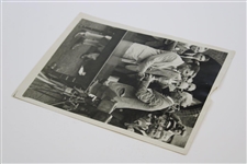 Bobby Jones Receiving the Claret Jug Wire Photo After Royal Liverpool Victory  - 1930