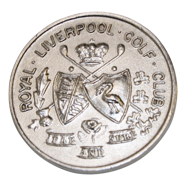 Royal Liverpool Sterling Silver Medal/Token/Ballmark