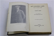 1923 'My Golfing Life' Book by Sandy Herd