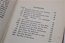 1923 'My Golfing Life' Book by Sandy Herd