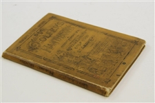 1891 The Golfer's Handbook Forgan Special Edition