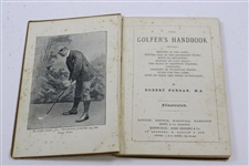 1891 The Golfer's Handbook Forgan Special Edition
