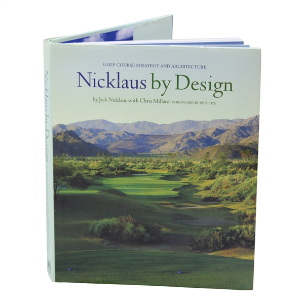 2002 Nicklaus By Design Book by Jack Nicklaus