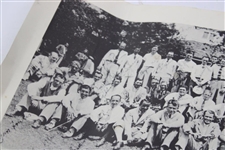 1935 Masters Tournament Field Panoramic Photo Print - Facsimile Signatures
