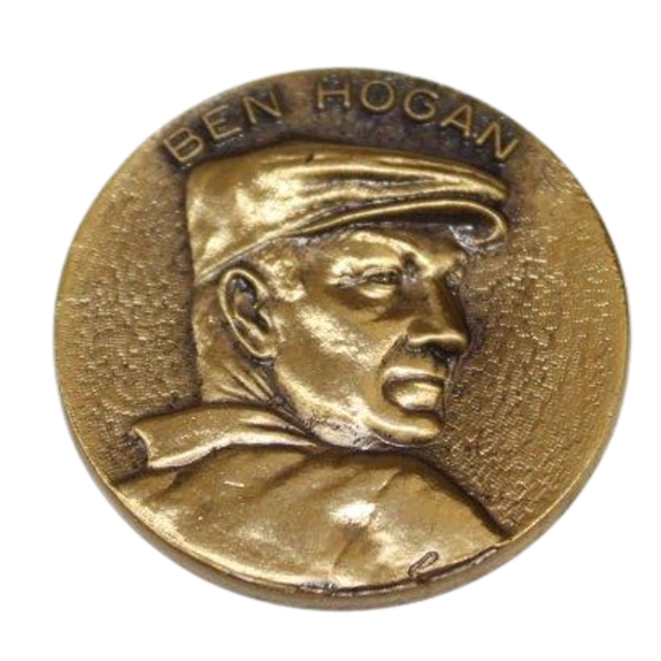 Gold Tone Ben Hogan Medallion - Undated