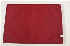 Jordan Speith Signed 2015 US Open At Chambers Bay Screen Flag JSA ALOA