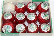 Dozen (12) Box of Dunlop Warwick Recessed Golf Balls