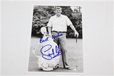 Palmer, Finch, Watson(x2), Norman, Lyle & Faldo Signed Misc. Pages JSA ALOA