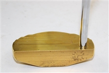 Peter O'Malley 1995 New Zealand Open Winner Bobby Grace Gold Plated Putter