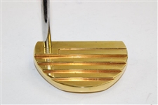 Peter O'Malley 1995 New Zealand Open Winner Bobby Grace Gold Plated Putter