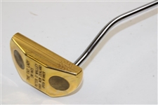 Peter O'Malley 1995 New Zealand Open Winner Bobby Grace Gold Plated Putter