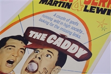 Original 1953 'The Caddy Dean Martin & Jerry Lewis' Movie Lobby Poster R-64/282