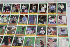 1981 Donruss PGA Tour Golf Card Uncut Sheet - Includes (2) Jack Nicklaus Rookie Cards