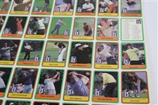 1981 Donruss PGA Tour Golf Card Uncut Sheet - Includes (2) Jack Nicklaus Rookie Cards