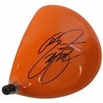 Rickie Fowler Signed King Cobra 460SZ Milled Titanium Orange Driver Head PSA #AL77150
