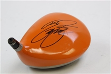 Rickie Fowler Signed King Cobra 460SZ Milled Titanium Orange Driver Head PSA #AL77150