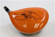 Rickie Fowler Signed King Cobra 460SZ Milled Titanium Orange Driver Head PSA #AL77150