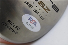 Rickie Fowler Signed King Cobra 460SZ Milled Titanium Orange Driver Head PSA #AL77150