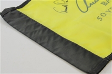 Arnold Palmer Signed Arnold Palmer's Bay Hill Club Embroidered Course Flown Flag JSA #Z27248