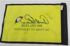 Arnold Palmer Signed Arnold Palmer's Bay Hill Club Embroidered Course Flown Flag JSA #Z27248
