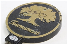 Rory McIlroy Signed Kiawah Island Black w/Gold Tree Tee Marker PSA #AM68499