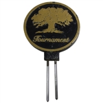 Rory McIlroy Signed Kiawah Island Black w/Gold Tree Tee Marker PSA #AM68499