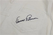 Arnold Palmer Signed Coast Guard Uniform Top with Patch JSA ALOA