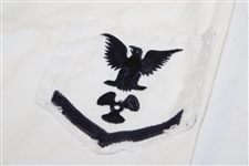 Arnold Palmer Signed Coast Guard Uniform Top with Patch JSA ALOA