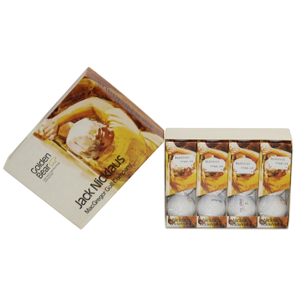 Dozen (12) Macgregor Jack Nicklaus Golden Bear Golf Balls